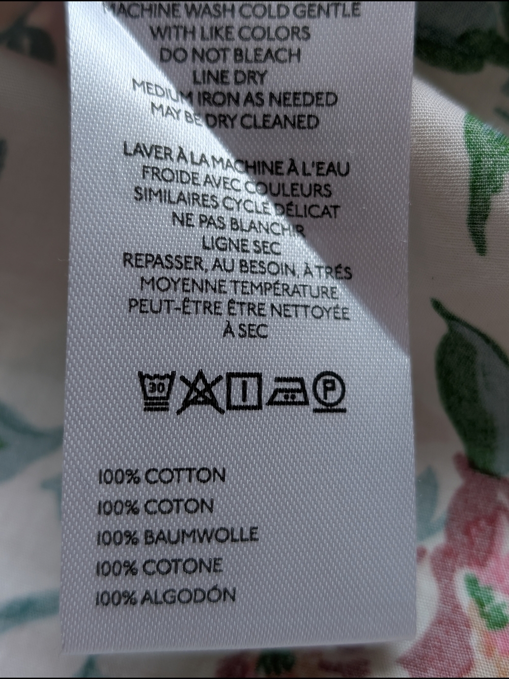Anthropologie Somerset Maxi Dress  L Floral Puff Sleeve 100% Cotton Pockets - Picture 8 of 11